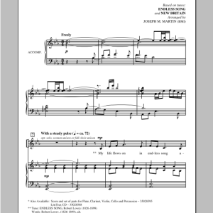 Joseph M. Martin In Endless Song Musik Noten - SATB Choir - 94038-0