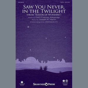 Joseph M. Martin Saw You Never, In The Twilight Musik Noten - SATB Choir - 154586-thumbnail