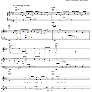 Joseph M. Scriven Oh Qué Amigo Nos Es Cristo (Oh What A Friend We Have In Jesus) Musik Noten - Piano, Vocal & Guitar Chords - 52932-0