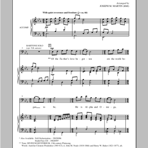 Joseph Martin (arr.) A Father's Love, A Perfect Rose Musik Noten - SATB Choir - 96918-0