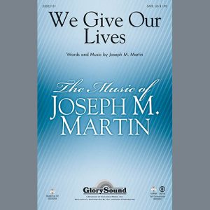 Joseph Martin We Give Our Lives Musik Noten - SATB Choir - 93601-thumbnail