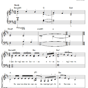 Josh Groban Caruso Musik Noten - Easy Piano - 59159-0