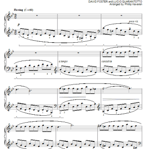 Josh Groban Gira Con Me (arr. Phillip Keveren) Musik Noten - Piano Solo - 80208-0
