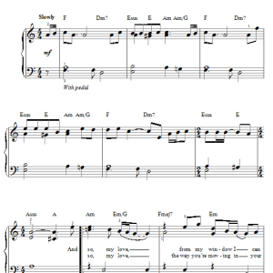 Josh Groban Mi Morena Musik Noten - Easy Piano - 59152-0