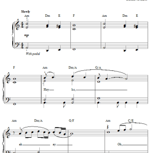 Josh Groban Never Let Go Musik Noten - Easy Piano - 59154-0