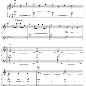 Josh Groban Si Volvieras A Mi Musik Noten - Easy Piano - 59150-0