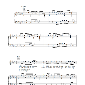 Joss Stone Fell In Love With A Boy Musik Noten - Piano, Vocal & Guitar Chords - 33756-0