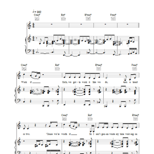 Joss Stone Headturner Musik Noten - Piano, Vocal & Guitar Chords - 38063-0