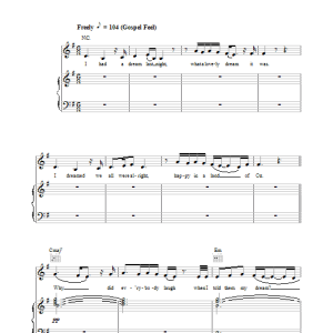 Joss Stone I Had A Dream Musik Noten - Piano, Vocal & Guitar Chords - 29402-0