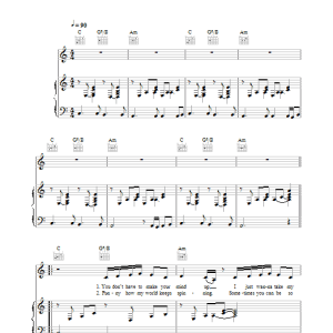 Joss Stone Tell Me What We're Gonna Do Now Musik Noten - Piano, Vocal & Guitar Chords - 38075-0