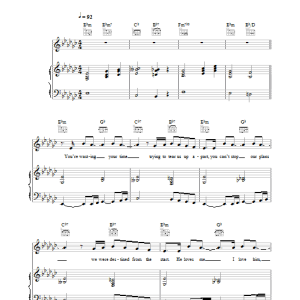 Joss Stone Young At Heart Musik Noten - Piano, Vocal & Guitar Chords - 30148-0