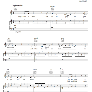 Joss Whedon Something To Sing About Musik Noten - Piano, Vocal & Guitar Chords - 64971-0