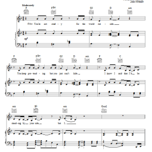 Joss Whedon Standing Musik Noten - Piano, Vocal & Guitar Chords - 65004-0