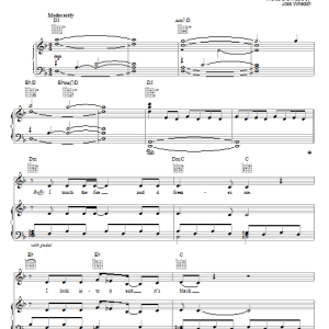 Joss Whedon Walk Through The Fire Musik Noten - Piano, Vocal & Guitar Chords - 65002-0