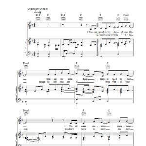 Journey South All Of You Musik Noten - Piano, Vocal & Guitar Chords - 36589-0