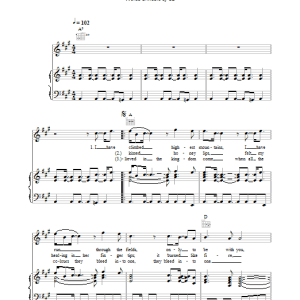 Journey South I Still Haven't Found What I'm Looking For Musik Noten - Piano, Vocal & Guitar Chords - 36572-0