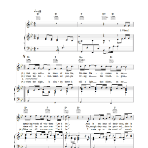 Journey South Let It Be Musik Noten - Piano, Vocal & Guitar Chords - 36581-0
