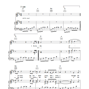 Journey South The Circle Musik Noten - Piano, Vocal & Guitar Chords - 36584-0