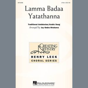 Joy Ondra Hirokawa Lamma Badaa Yatathanna Musik Noten - 2-Part Choir - 87806-thumbnail