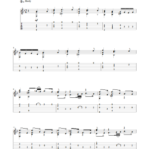 J.S. Bach Violin Partita No. 2, BWV 1004 "Chaconne" Musik Noten - Solo Guitar - 96492-0
