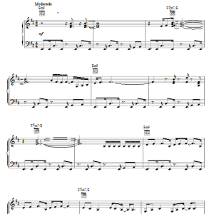 Juanes Fijate Bien Musik Noten - Piano, Vocal & Guitar Chords - 23111-0
