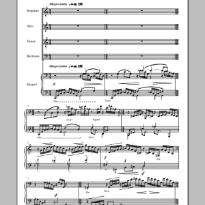 Judith Clurman Al Hanissim Musik Noten - SATB Choir - 156061-0