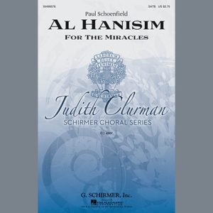 Judith Clurman Al Hanissim Musik Noten - SATB Choir - 156061-thumbnail