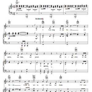 Judy Garland If I Were King Of The Forest Musik Noten - Piano, Vocal & Guitar Chords - 58187-0