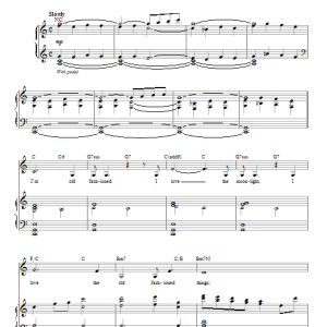 Judy Garland I'm Old Fashioned Musik Noten - Piano & Vocal - 86293-0