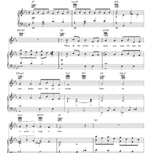 Judy Garland Over The Rainbow Musik Noten - Piano, Vocal & Guitar Chords - 24161-0