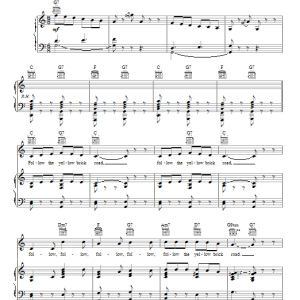 Judy Garland We're Off To See The Wizard Musik Noten - Piano, Vocal & Guitar Chords - 29103-0