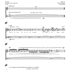 Julian Anderson Lucretius (for soprano and percussion) Musik Noten - Piano & Vocal - 46096-0
