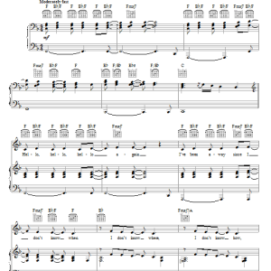 Julie Gold The Girl I Found Musik Noten - Piano, Vocal & Guitar Chords - 53408-0