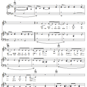 Julie Roberts Break Down Here Musik Noten - Piano, Vocal & Guitar Chords - 29238-0