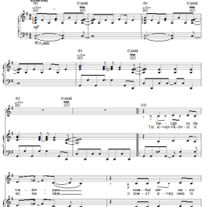 Jump5 All Because Of You Musik Noten - Piano, Vocal & Guitar Chords - 25745-0