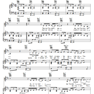 Jump5 Every Part Of Me Musik Noten - Piano, Vocal & Guitar Chords - 92022-0