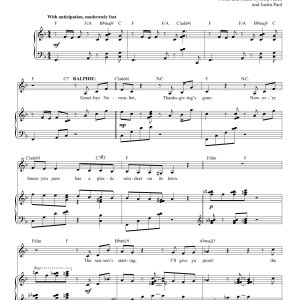 Justin Paul Counting Down To Christmas Musik Noten - Piano & Vocal - 156313-0