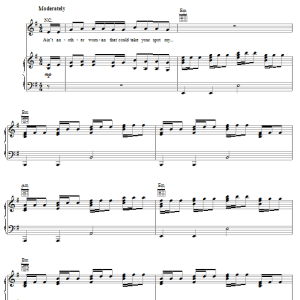 Justin Timberlake featuring T.I. My Love Musik Noten - Piano, Vocal & Guitar Chords - 57403-0