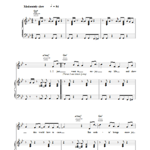 Justin Timberlake Last Night Musik Noten - Piano, Vocal & Guitar Chords - 38460-0