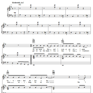 Justin Timberlake Losing My Way Musik Noten - Piano, Vocal & Guitar Chords - 57923-0