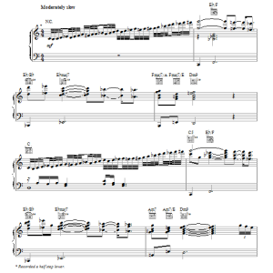 Justin Timberlake Pusher Love Girl Musik Noten - Piano, Vocal & Guitar Chords - 98865-0