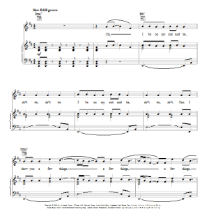 Justin Timberlake Suit & Tie Musik Noten - Piano, Vocal & Guitar Chords - 96148-0