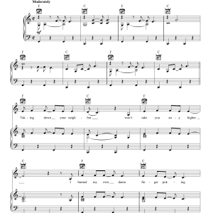 Kacey Musgraves Biscuits Musik Noten - Easy Piano - 173951-0