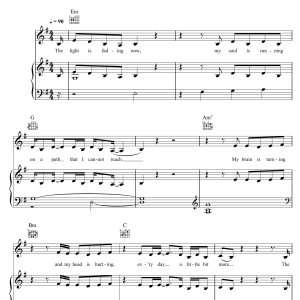 Kadebostany Castle In The Snow Musik Noten - Piano, Vocal & Guitar Chords - 123809-0