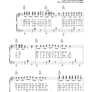Kai Normann Andersen At Det Ma Stamme Fra Et Sted Musik Noten - Piano, Vocal & Guitar Chords - 33699-0