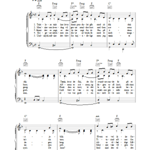 Kai Normann Andersen Det Er En Af De Ting Musik Noten - Piano, Vocal & Guitar Chords - 33707-0