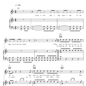 Kaiser Chiefs Cannons Musik Noten - Piano, Vocal & Guitar Chords - 118611-0