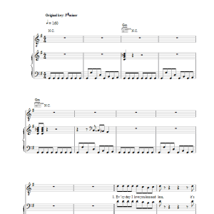 Kaiser Chiefs Everyday I Love You Less And Less Musik Noten - Piano, Vocal & Guitar Chords - 32951-0