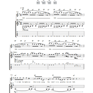 Kaiser Chiefs Highroyds Musik Noten - Guitar Tab - 38018-0
