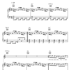 Kaiser Chiefs Meanwhile Up In Heaven Musik Noten - Piano, Vocal & Guitar Chords - 118657-0